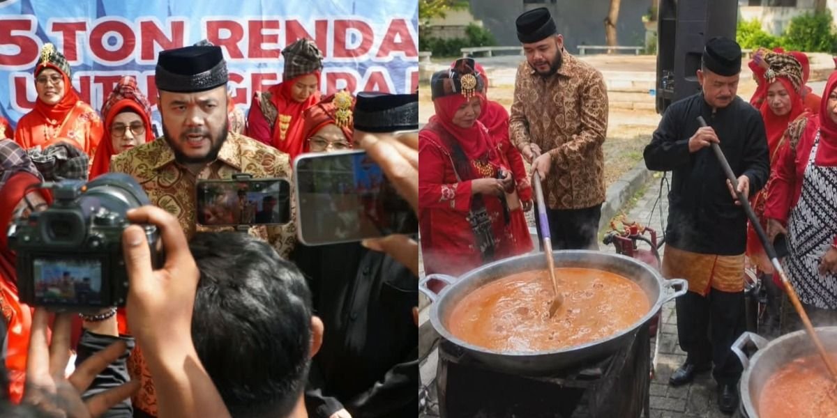 Mengintip viralnya momen haru saat warga Sumatera Barat (Sumbar) menyiapkan 5 ton rendang untuk dikirimkan ke korban bencana gempa di NTT.