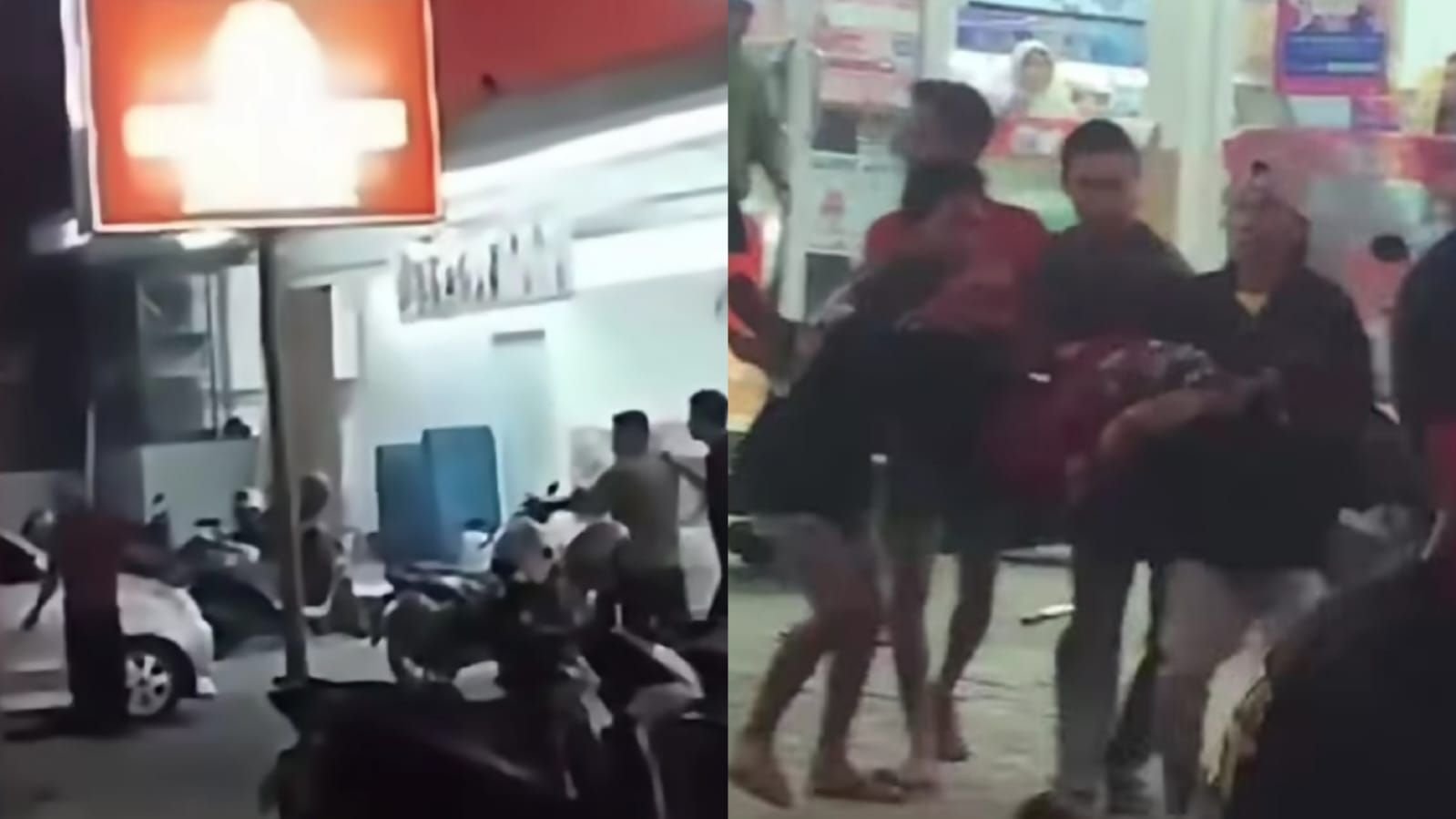 Viral insiden dugaan penembakan pada jukir liar di Palu.