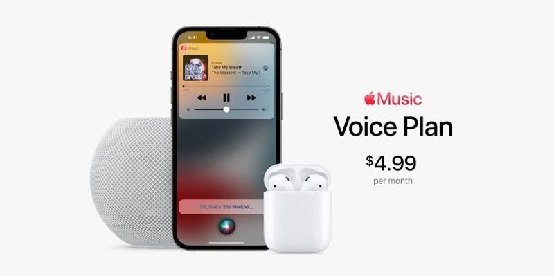 Layanan Apple Music Voice Plan