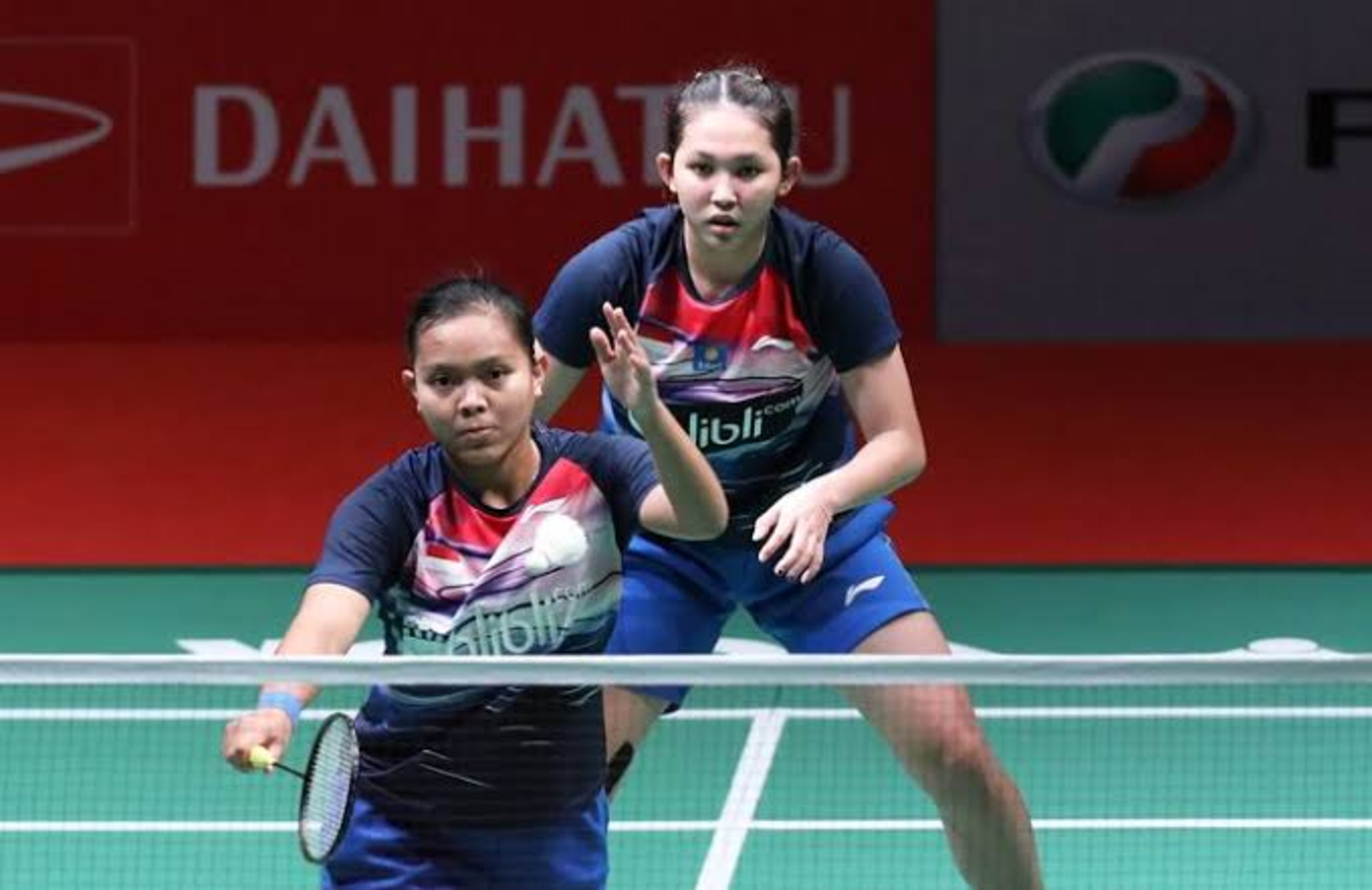 Ganda putri Indonesia Fadia-Ribka Gagal Melaju ke Babak Berikutnya