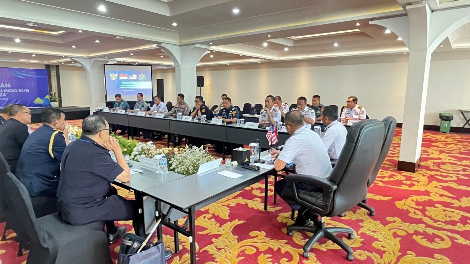 Bakamla RI resmi menutup kegiatan Patroli Terkoordinasi (Patkor) Optima Malindo 31 Tahun 2024.