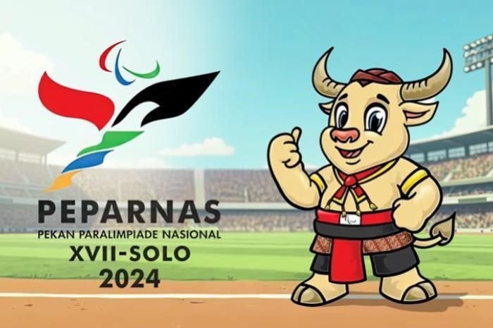 Poster Pekan Paralimpiade Nasional (Peparnas) 2024.