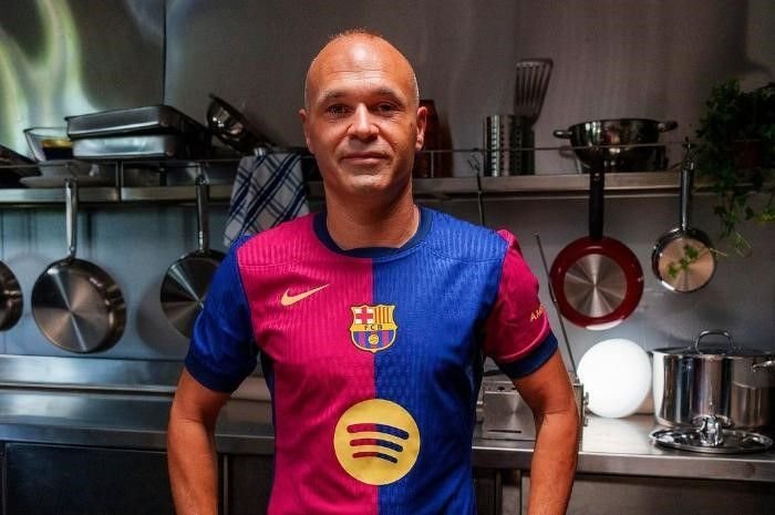 Potret Andres Iniesta.