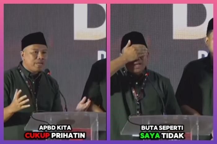 Potret Calon Bupati Pemalang, Vicky Prasetyo saat Debat Pilkada 2024, pada Kamis, 31 Oktober 2024.