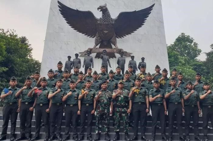 Potret Monumen Pancasila di Jakarta.