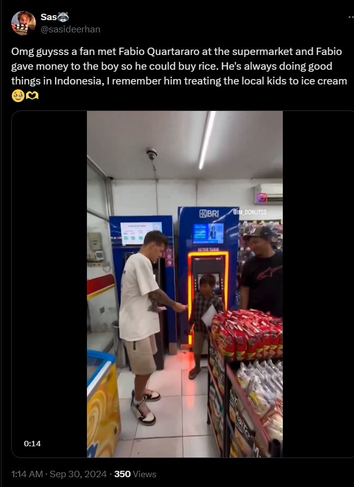Tangkapan Layar Cuitan Warganet.