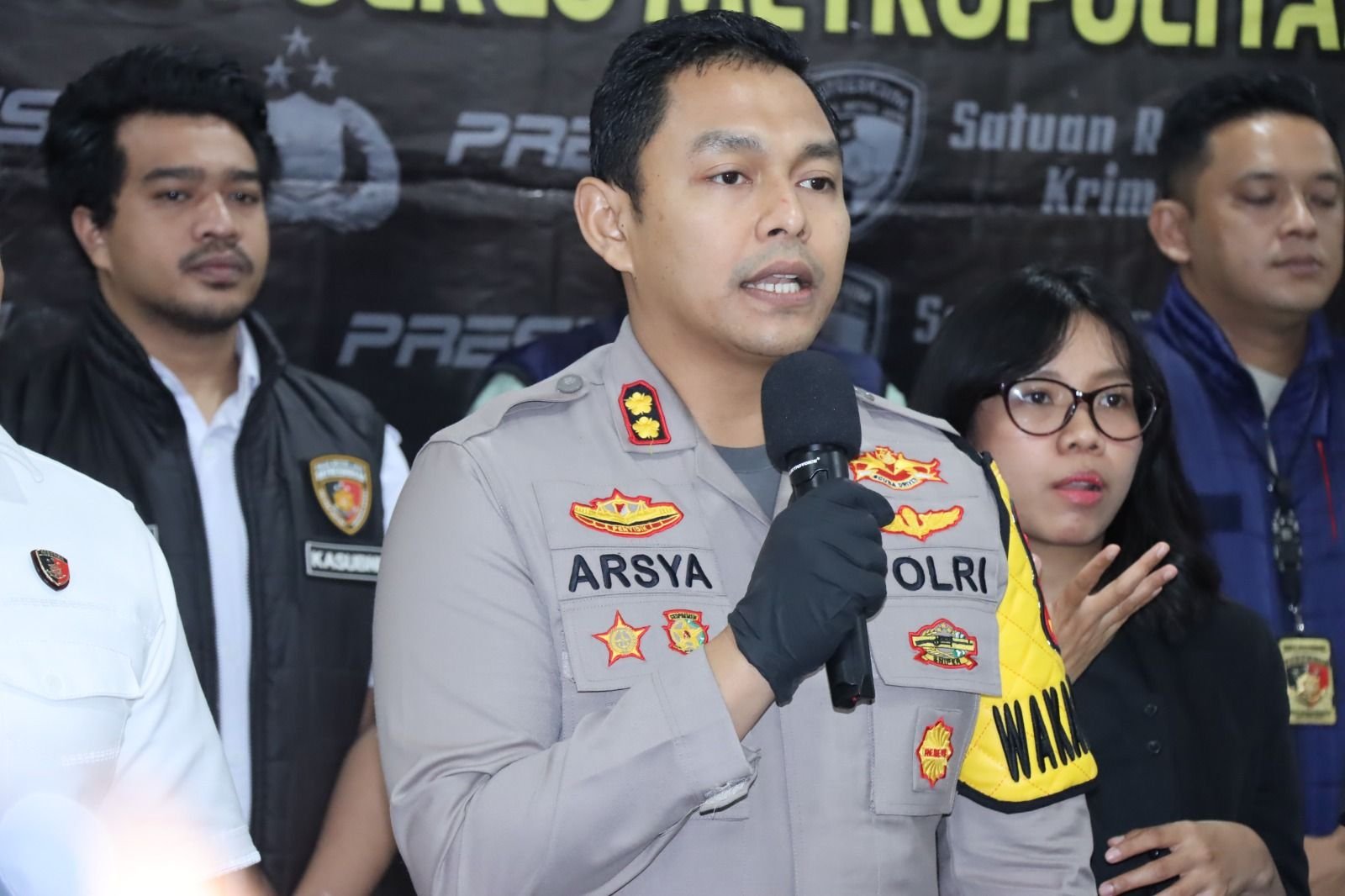 Wakapolres Metro Jakarta Barat AKBP Teuku Arsya Khadafi