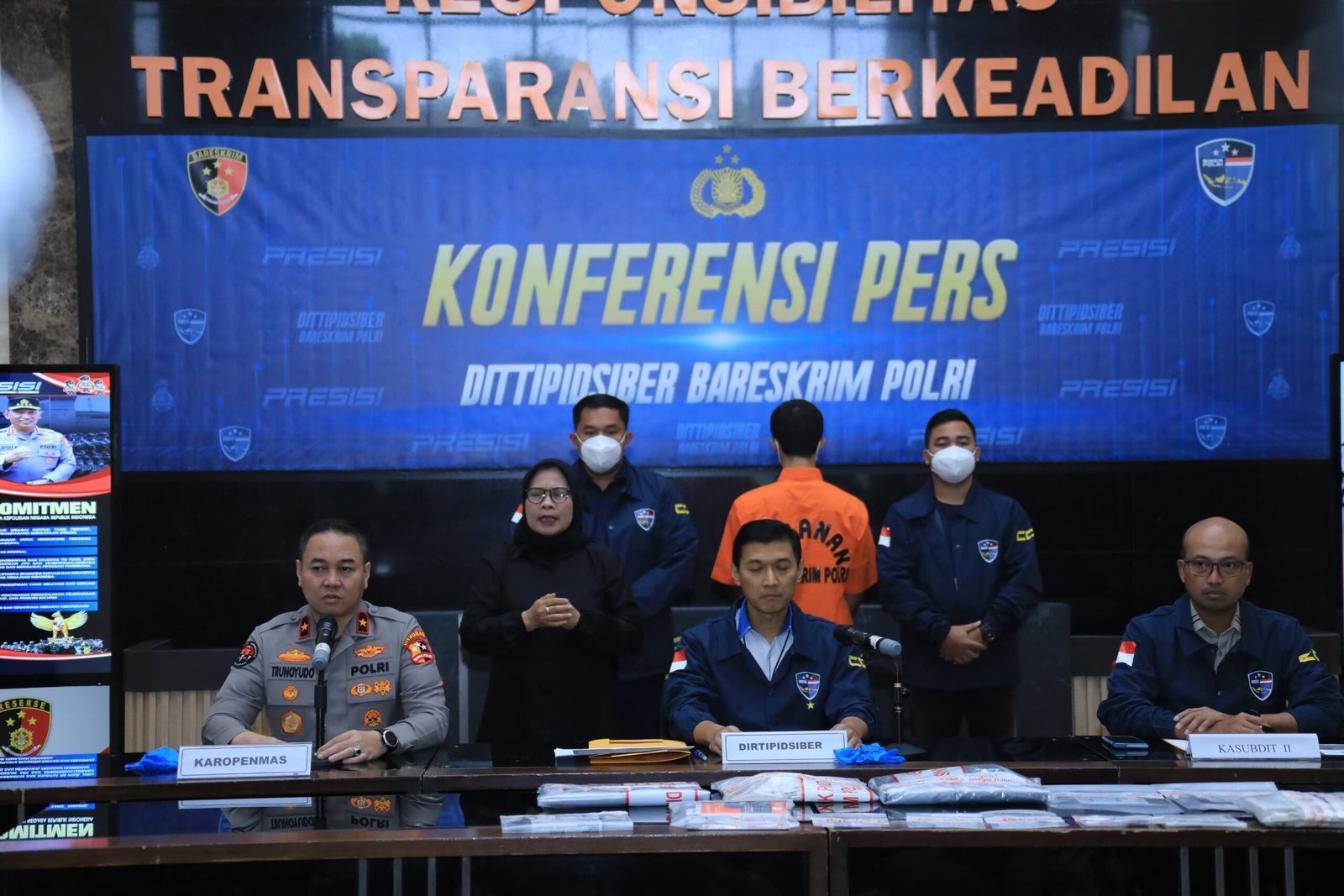 Keterangan Direktur Tindak Pidana Siber Bareskrim Polri Brigjen. Pol. Himawan