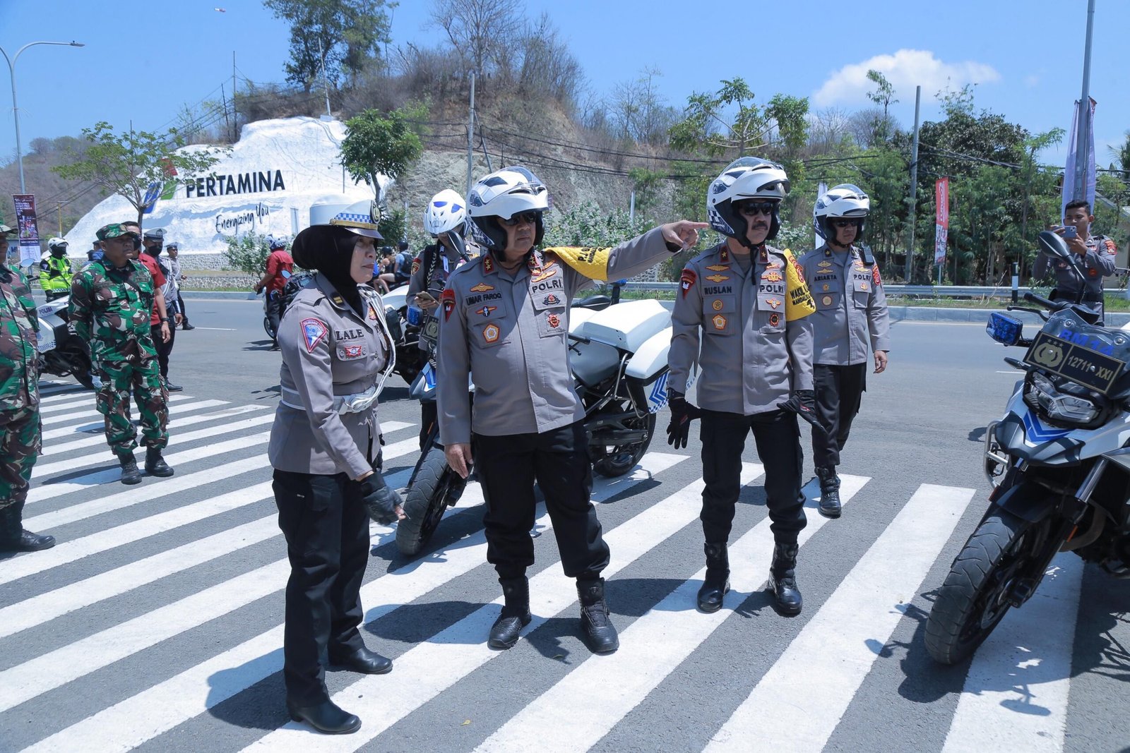 Kapolda Nusa Tenggara Barat (NTB), Irjen Pol. R. Umar Faroq, memastikan kesiapan pengamanan jelang event internasional MotoGP Mandalika 2024.