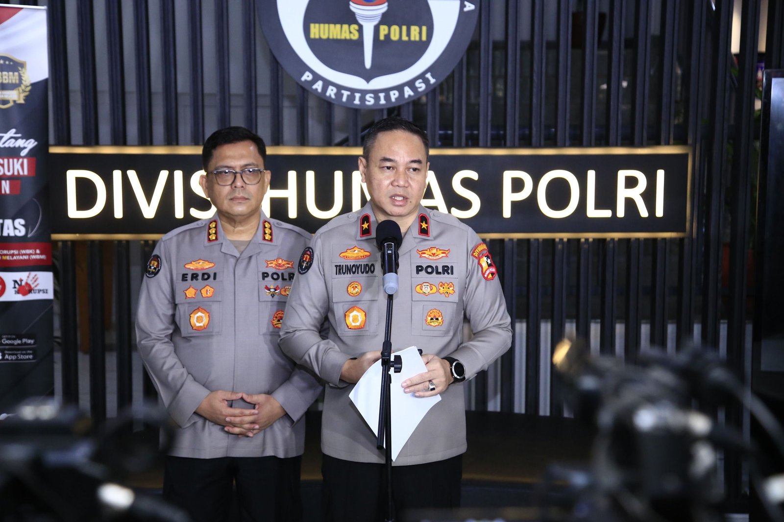 Keterangan Karopenmas Divisi Humas Polri Brigjen Trunoyudo Wisnu Andiko