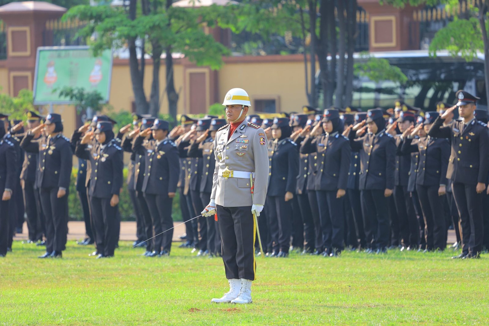 Upacara Peringatan Hari Sumpah Pemuda ke-96 di Lapangan Bhayangkara Mabes Polri